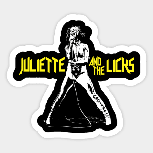 Juliette and the Licks Band Sticker